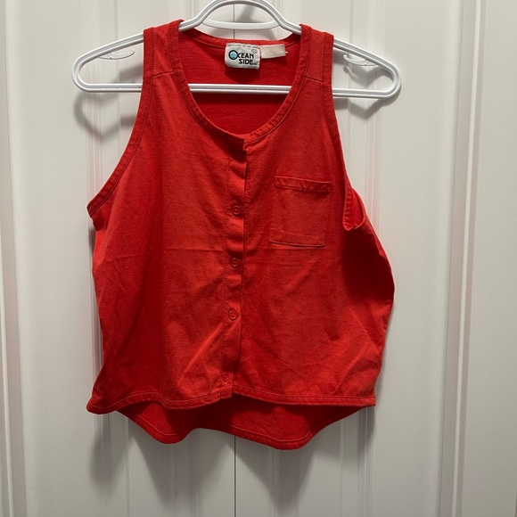 Vintage ocean side crop top. Size medium! - Picture 1 of 1